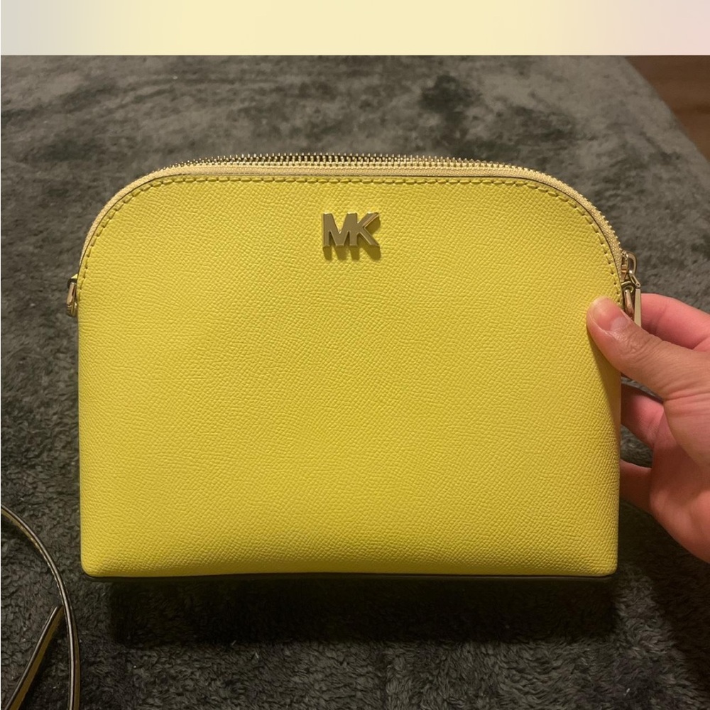 Michael Kors Vibrant Yellow Crossbody purse